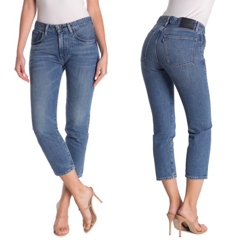 Levi's Blue Ankle & Cropped Jeans